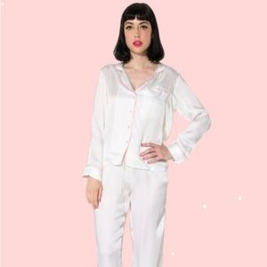NWT Rachel Antonoff satin pajamas